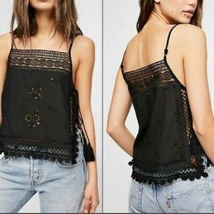 Crochet Garden Party Free People Bandana top